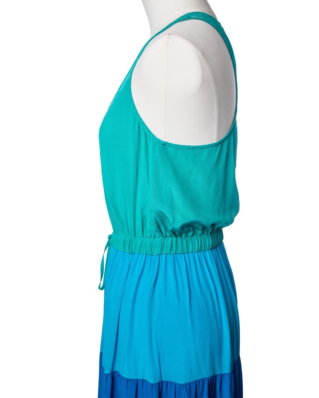 Twelfth Street by Cynthia Vincent Fifika Silk Colorblock Maxi Dress