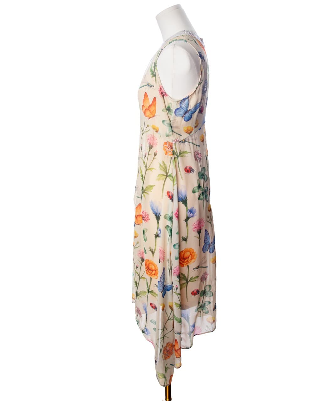 Pankaj & Nidhi Embellished Botanical Midi Dress