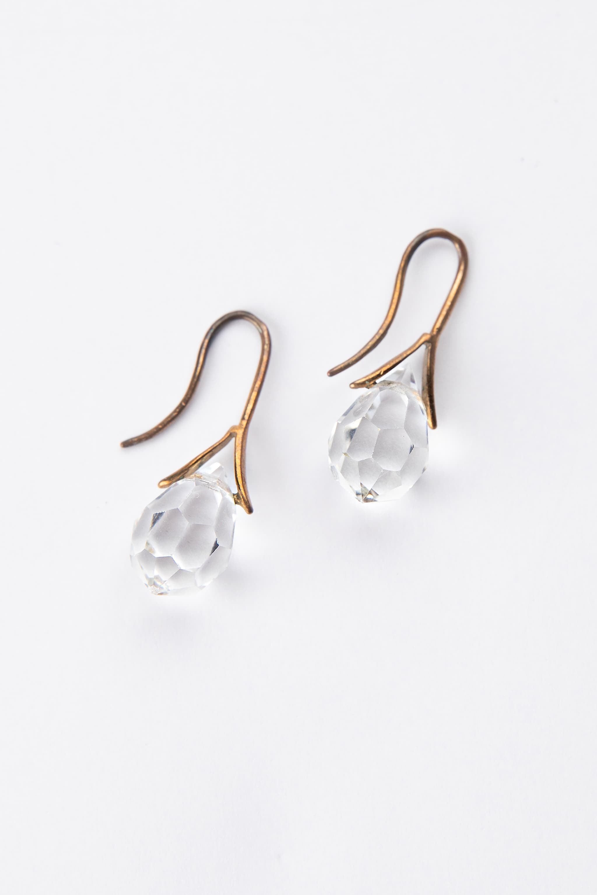 Artisan Crystal Drop Earrings