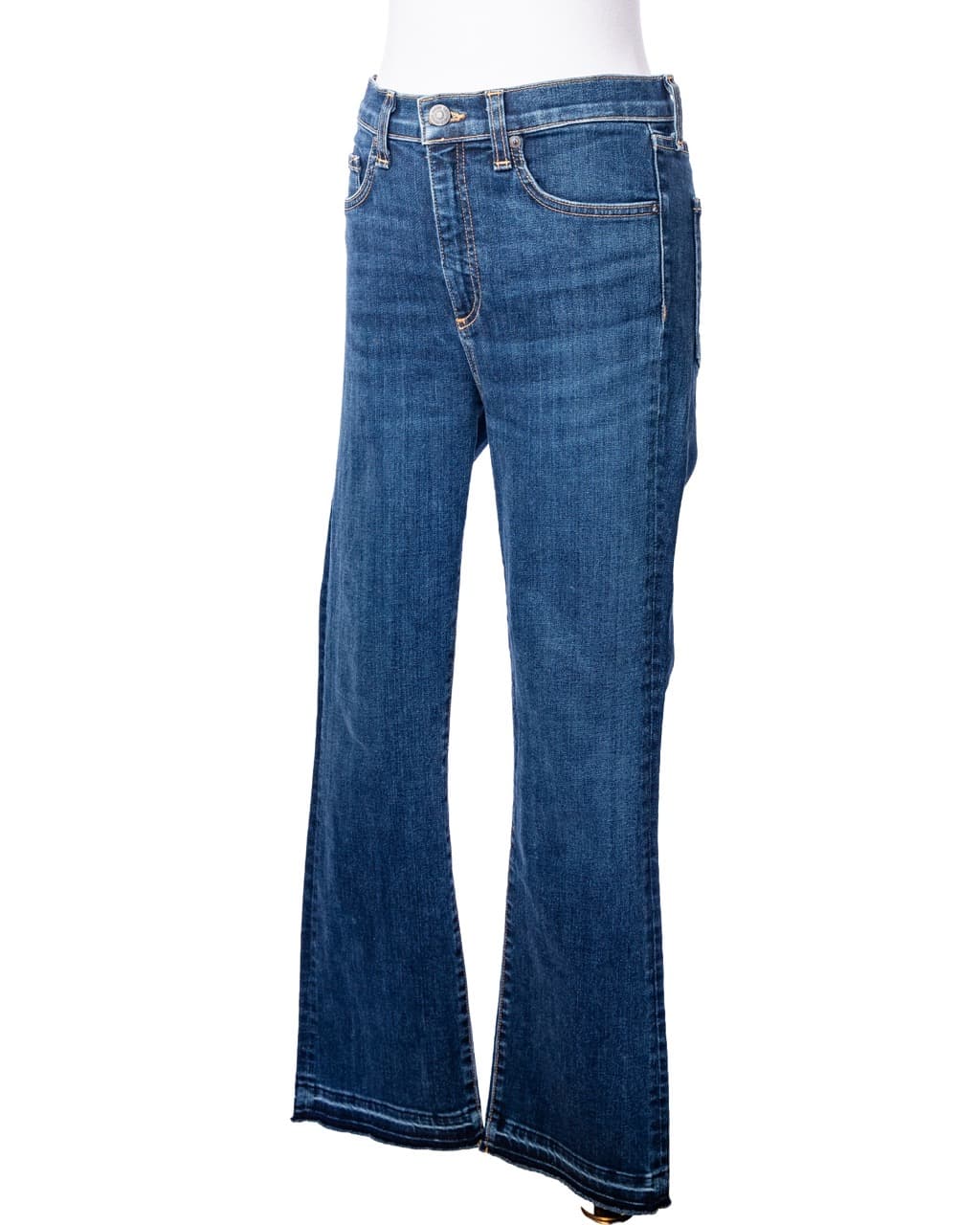 Veronica Beard Carolyn 10" Baby Boot Jeans