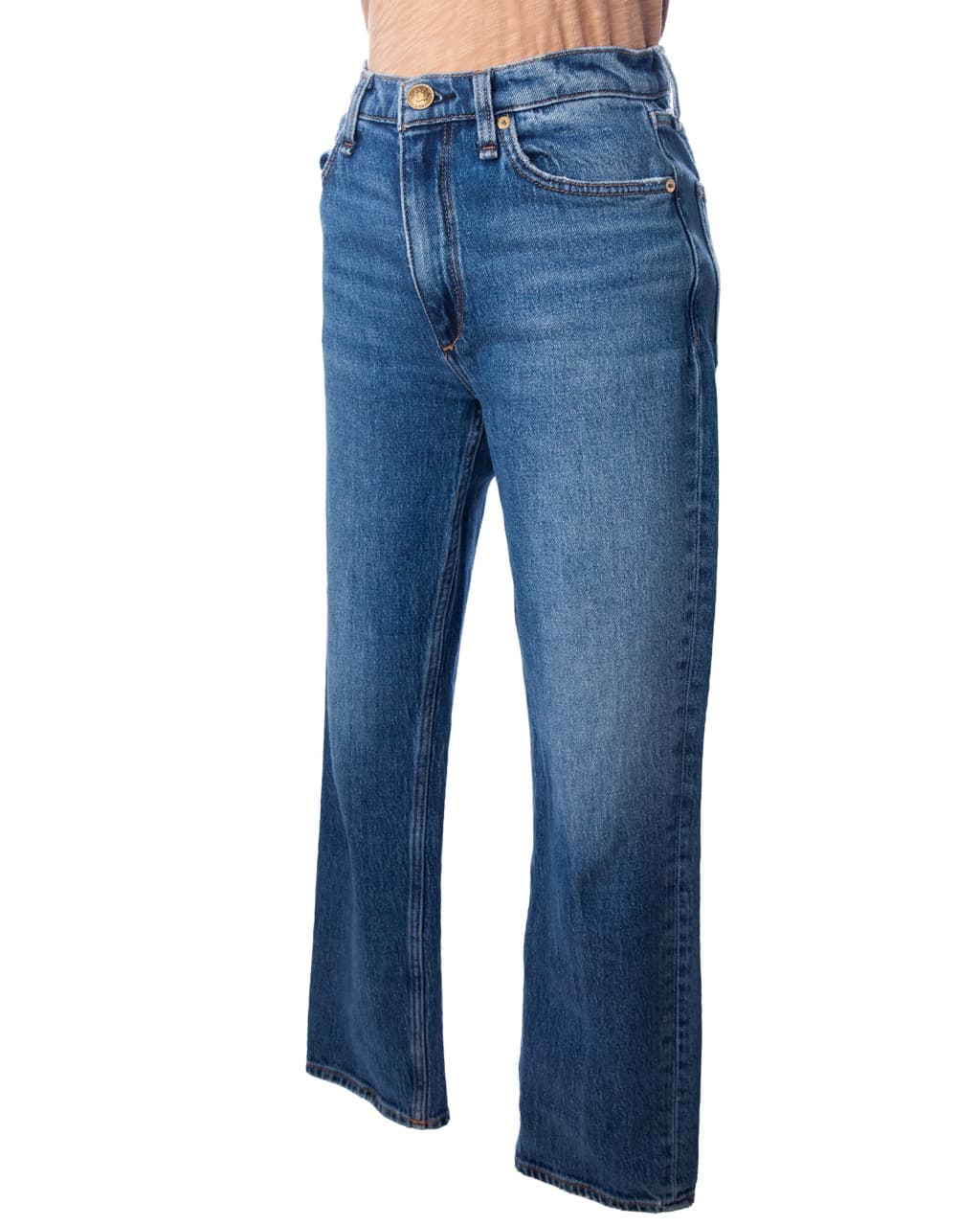 Rag & Bone Wren High-Rise Slim Straight Jeans