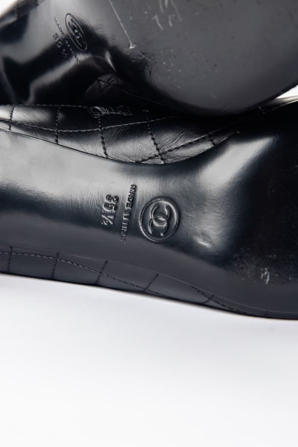 CHANEL Quilted Lambskin Ankle Booties | Authenticated