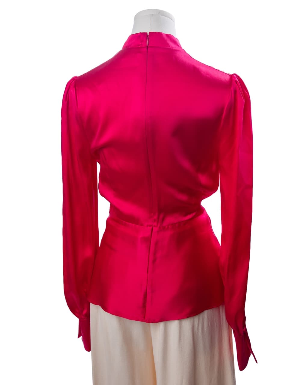 Jonathan Simkhai Silk Twist-Front Blouse