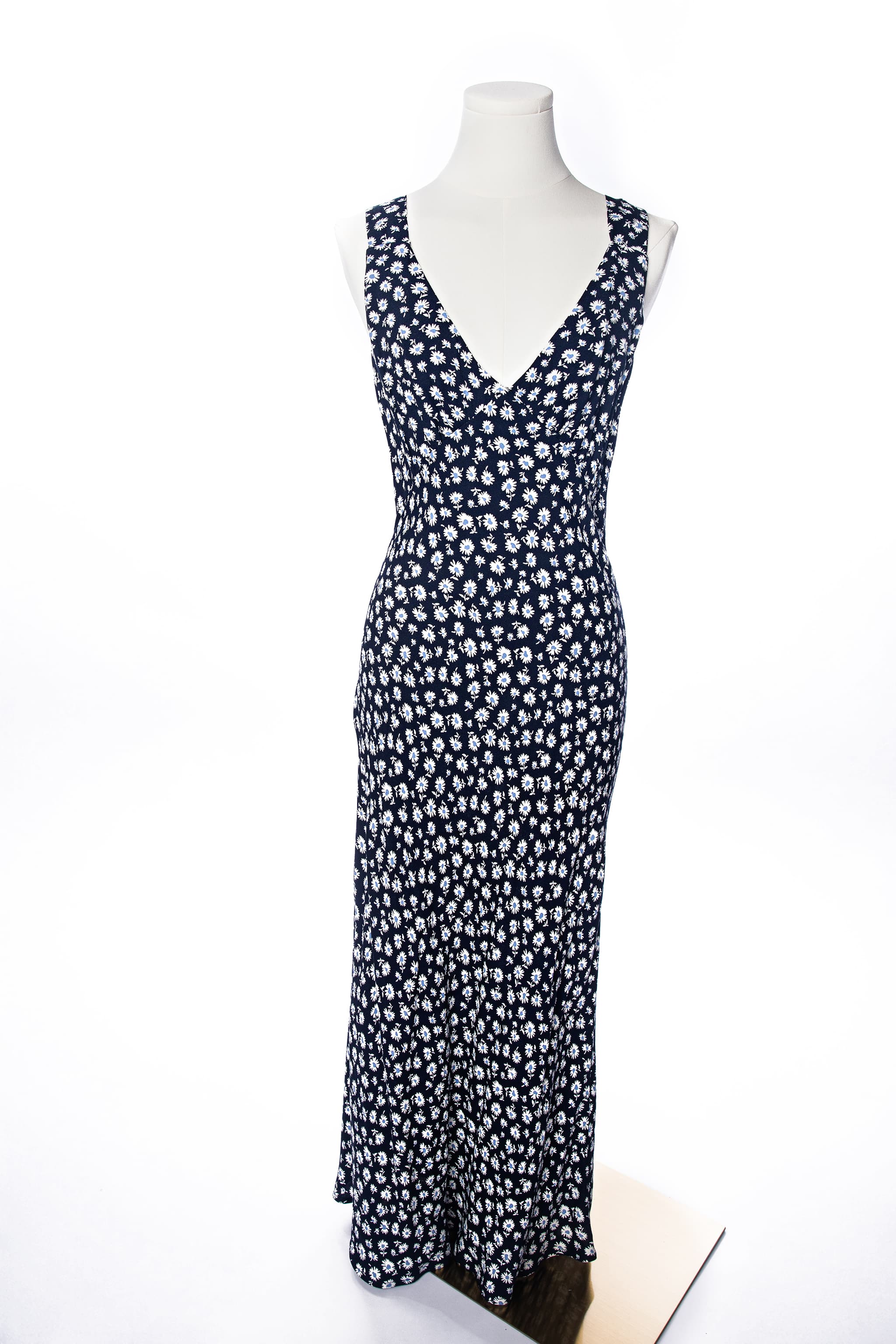 Reformation Beauden Daisy Crepe Midi/Maxi Dress in Daisy Meadow