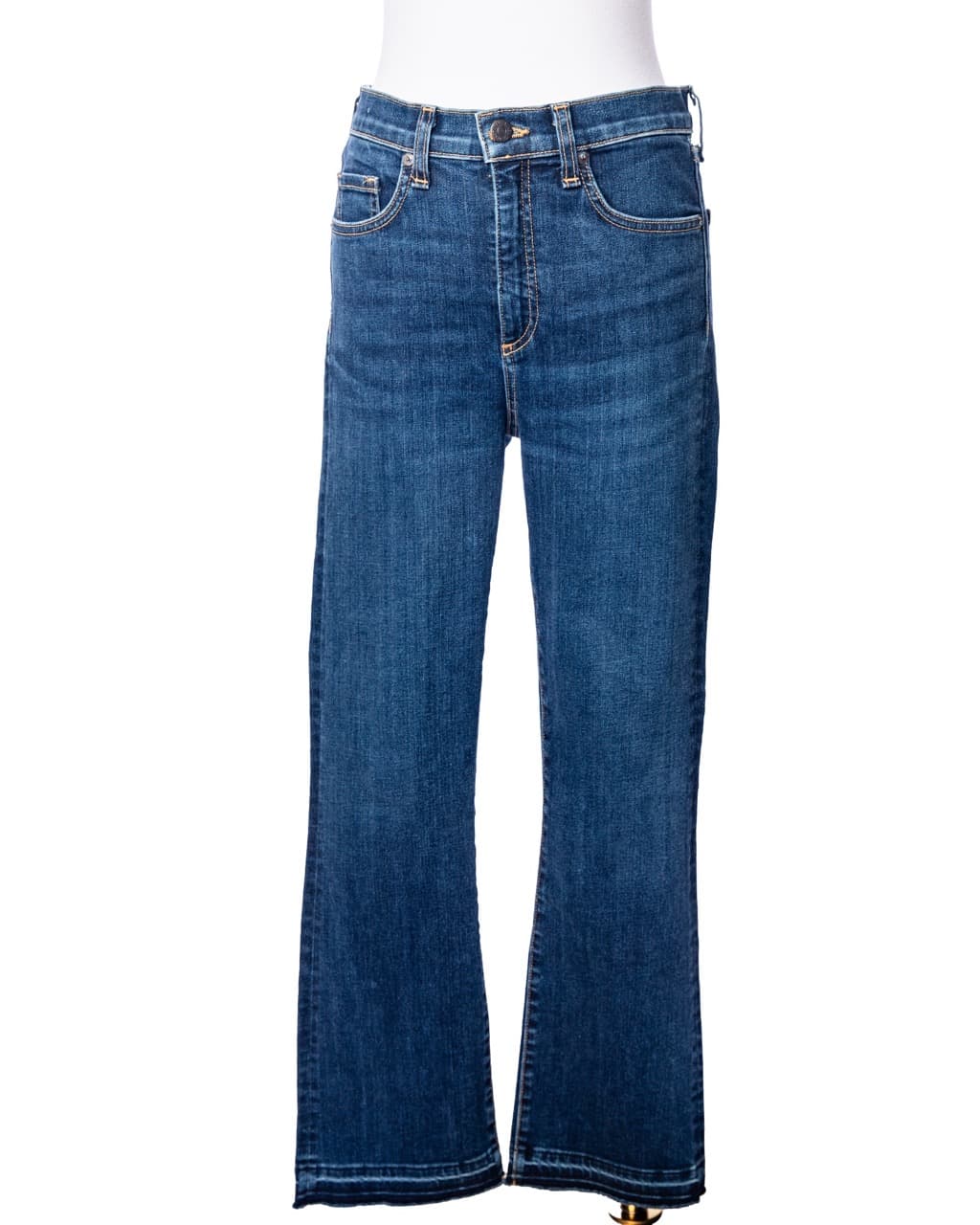 Veronica Beard Carolyn 10" Baby Boot Jeans