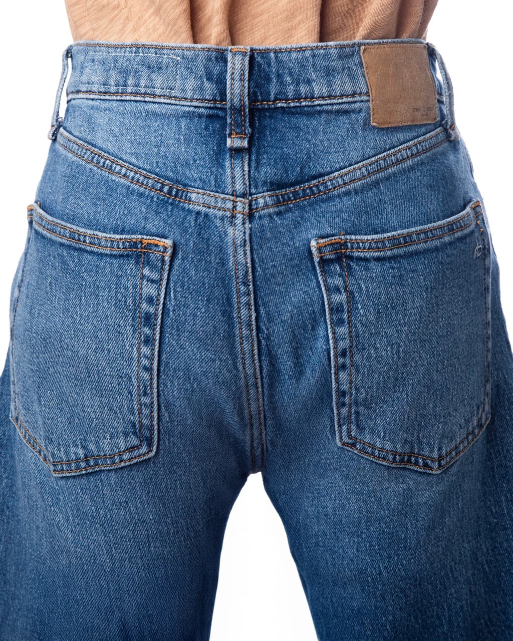 Rag & Bone Wren High-Rise Slim Straight Jeans