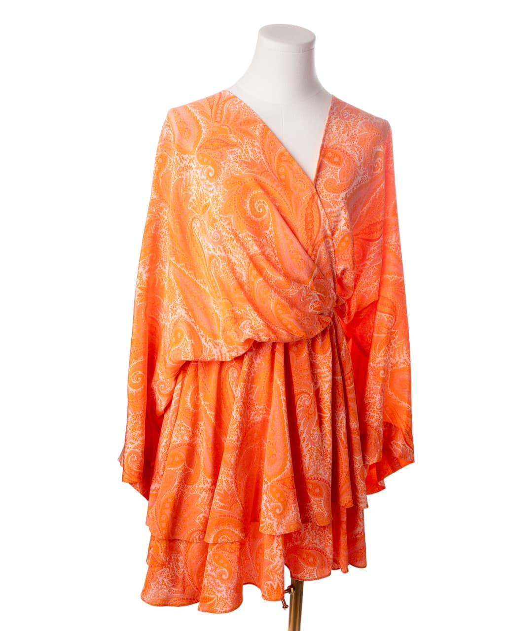 Zadig & Voltaire NWT Silk Paisley Mini Dress