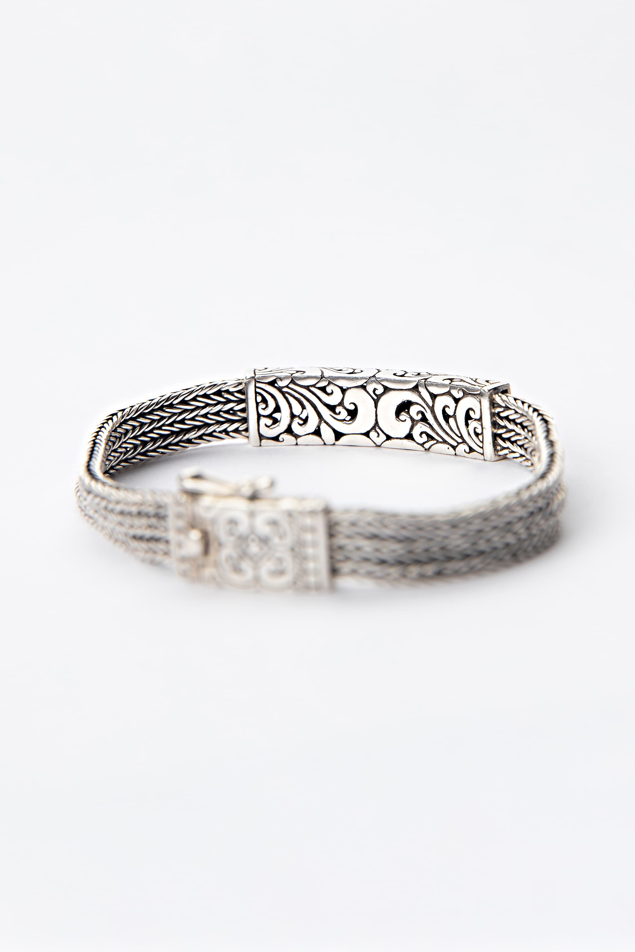 Balinese Sterling Silver Multi-Strand Bracelet