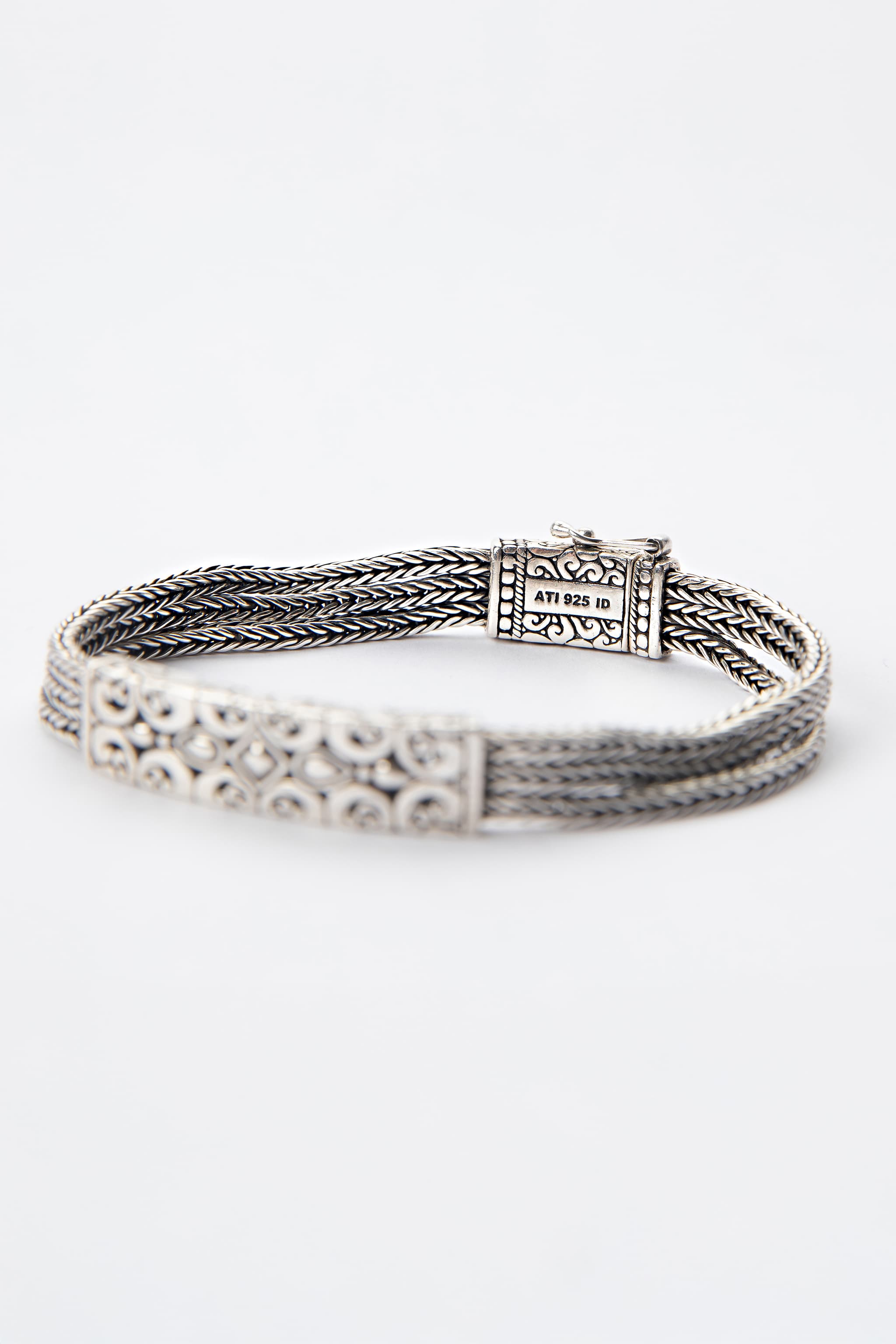 Balinese Sterling Silver Multi-Strand Bracelet