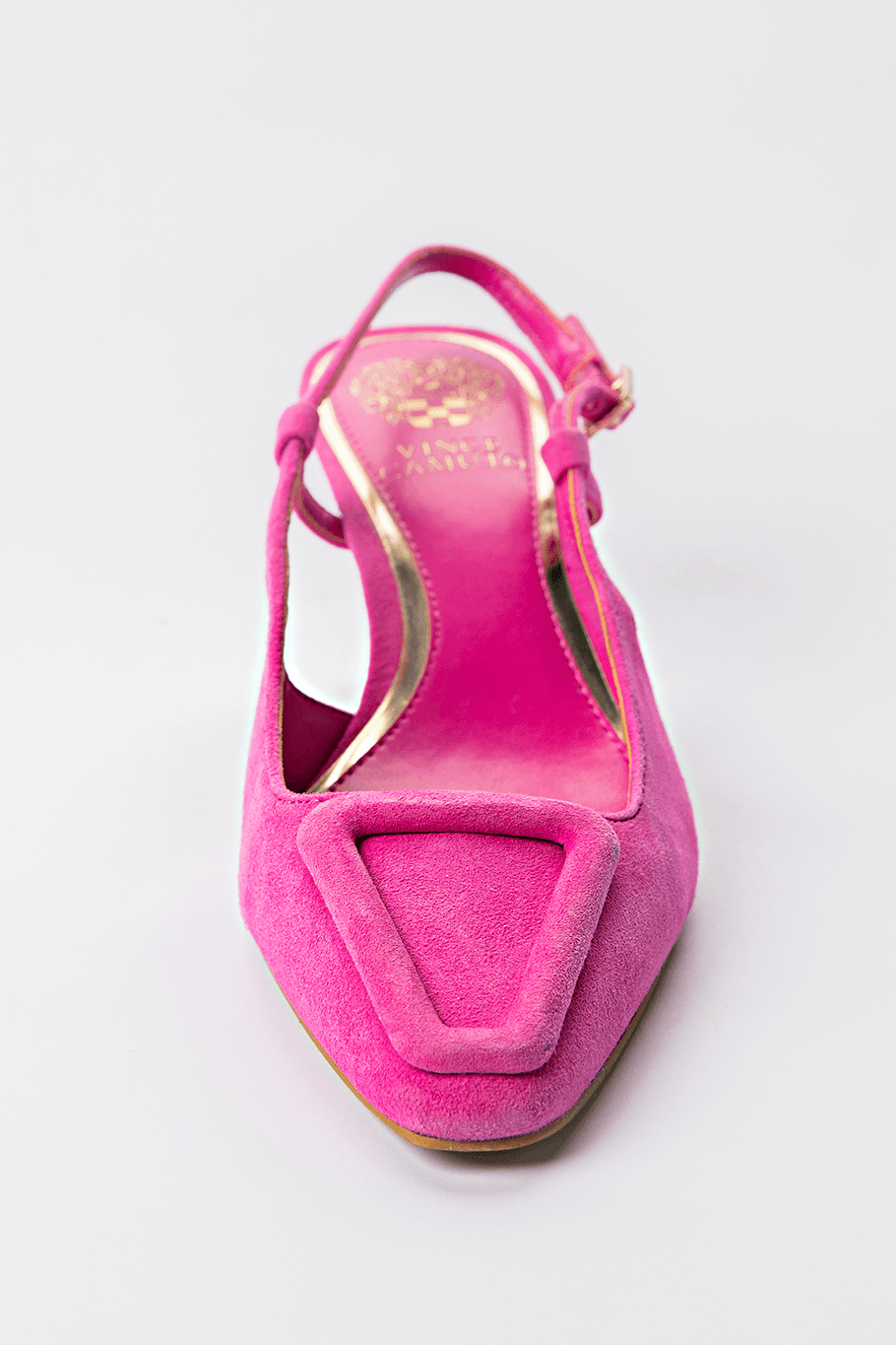 Vince Camuto Hot Pink Suede Slingback Heels