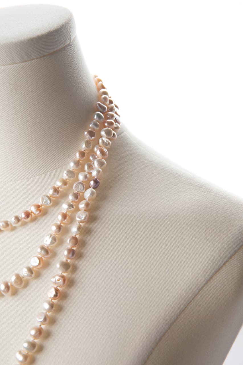 Blush Baroque Freshwater Pearl Convertible Necklace