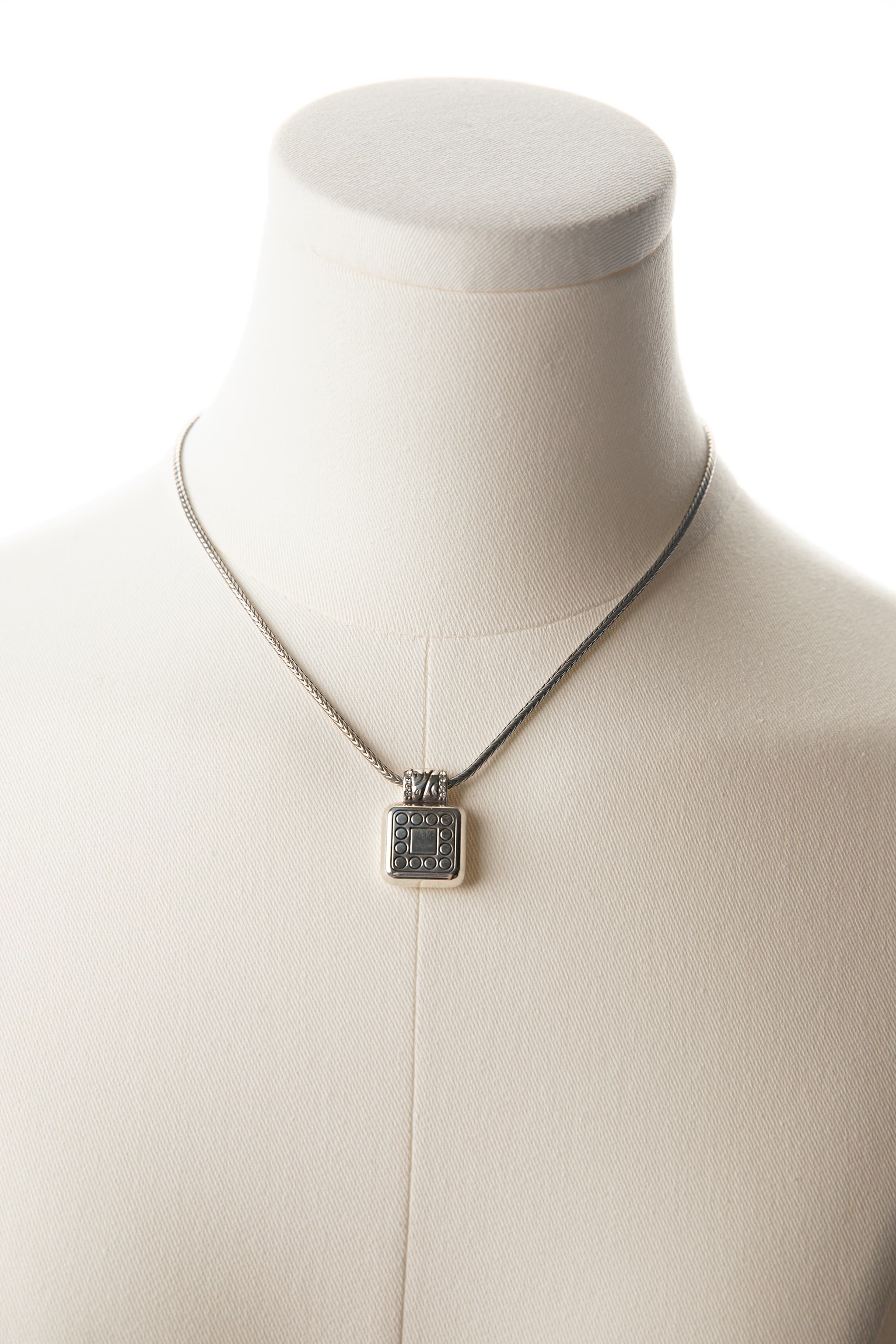 Brighton Reversible Mixed Metal Pendant Necklace