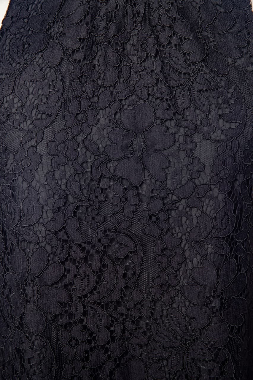 Joie Black Lace Halter Shift Dress