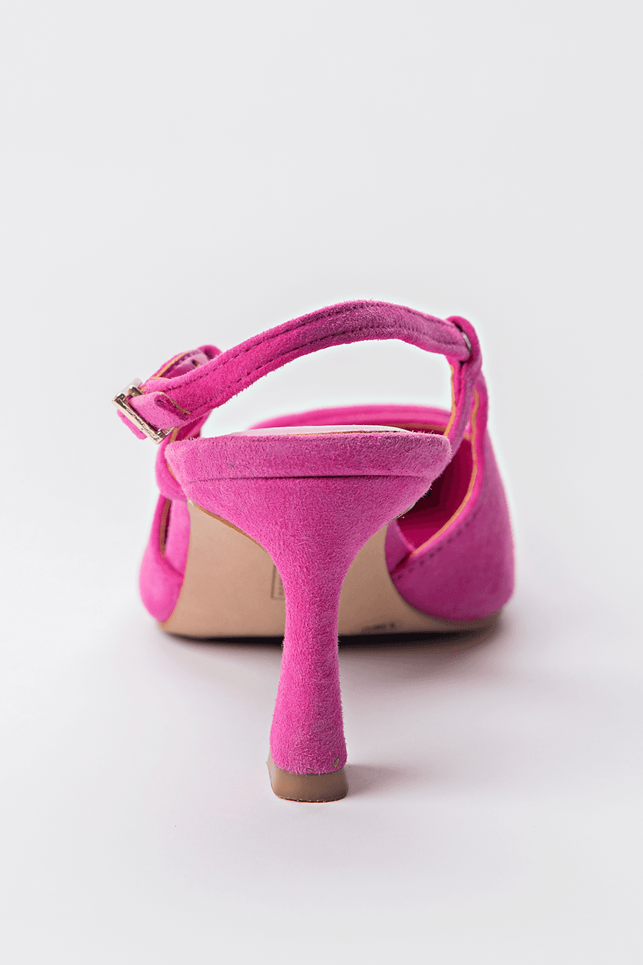 Vince Camuto Hot Pink Suede Slingback Heels