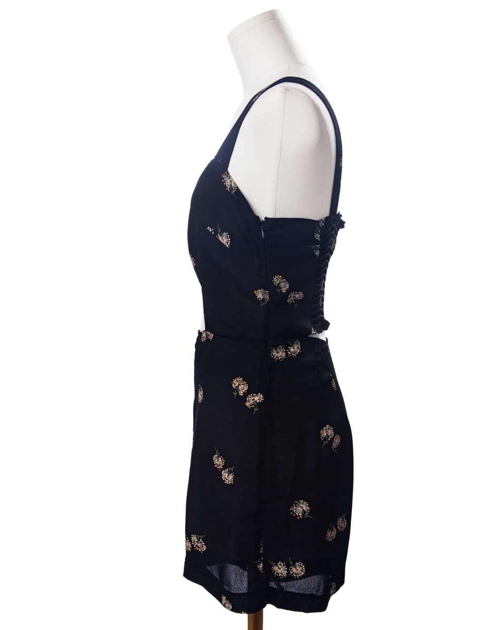 Reformation Floral Cutout Romper