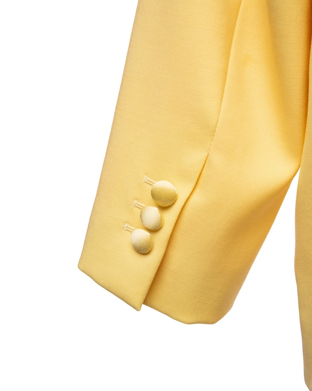 St. John Collection Wool Satin-Lapel Blazer
