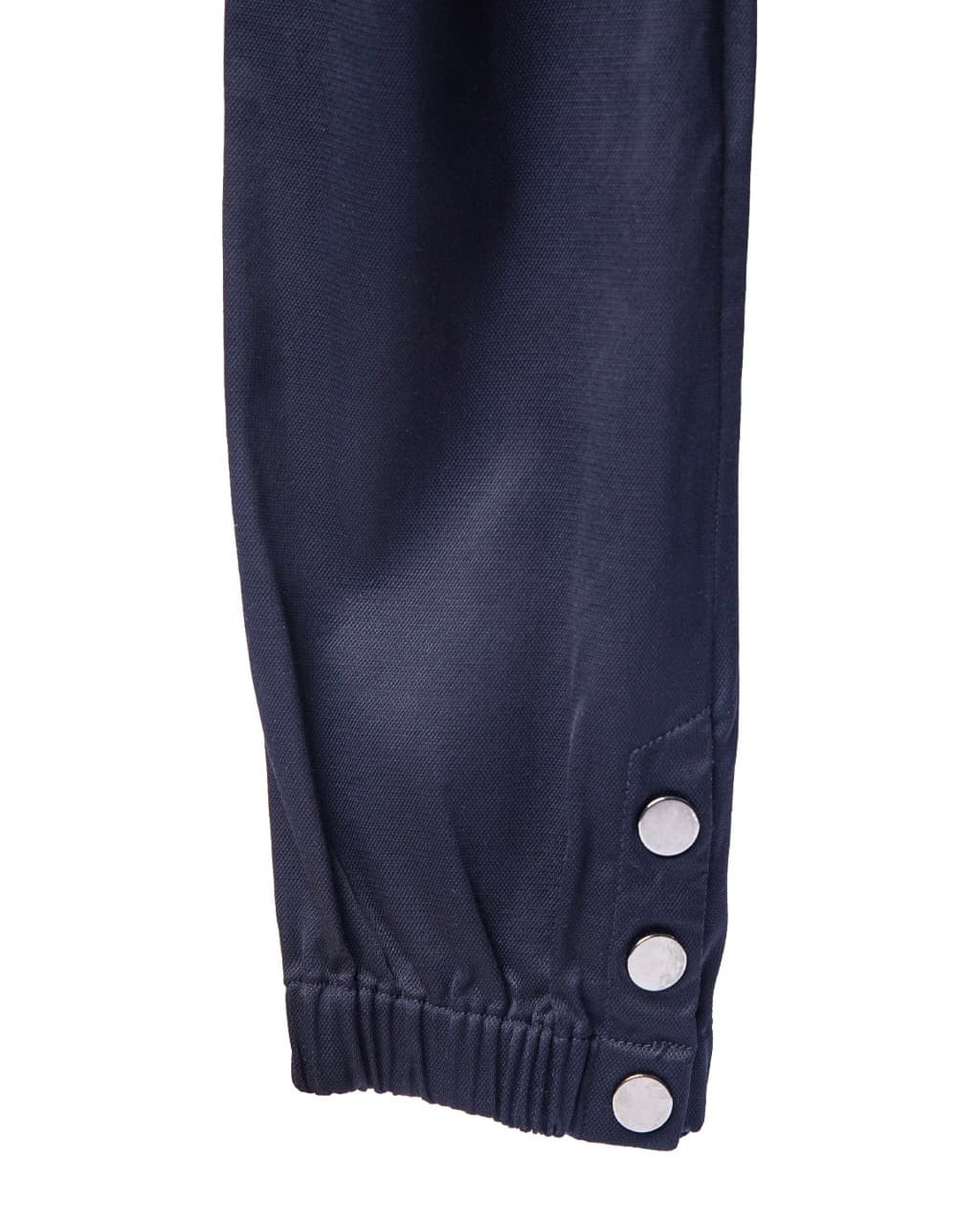 Veronica Beard Navy Textured Zip Pocket Tapered Cargo Jogger Pants