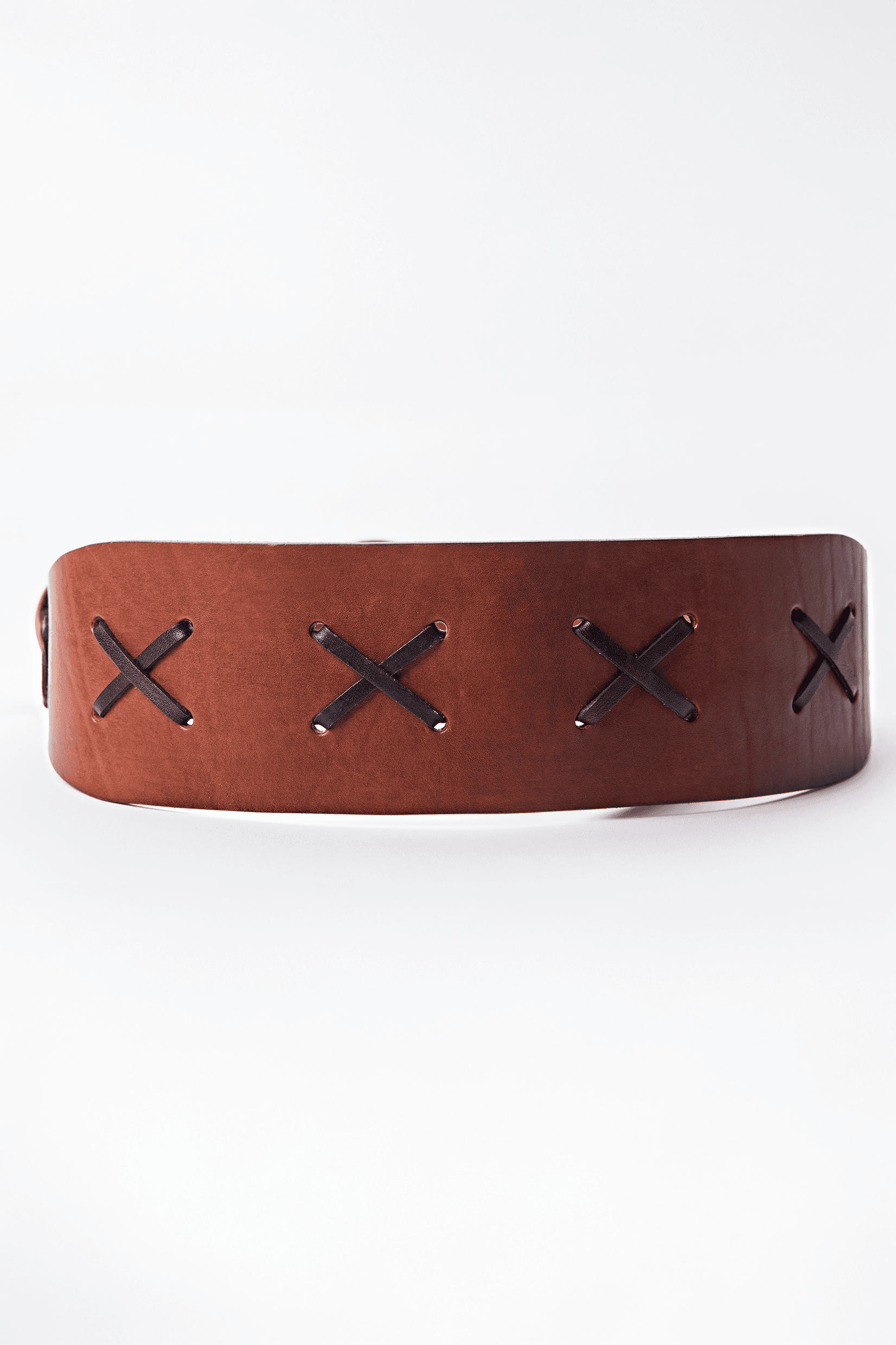 We The Free Wide Leather Statement Belt- New with Tags