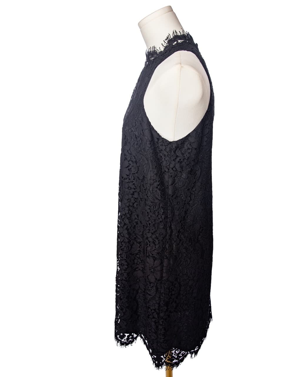 Joie Black Lace Halter Shift Dress