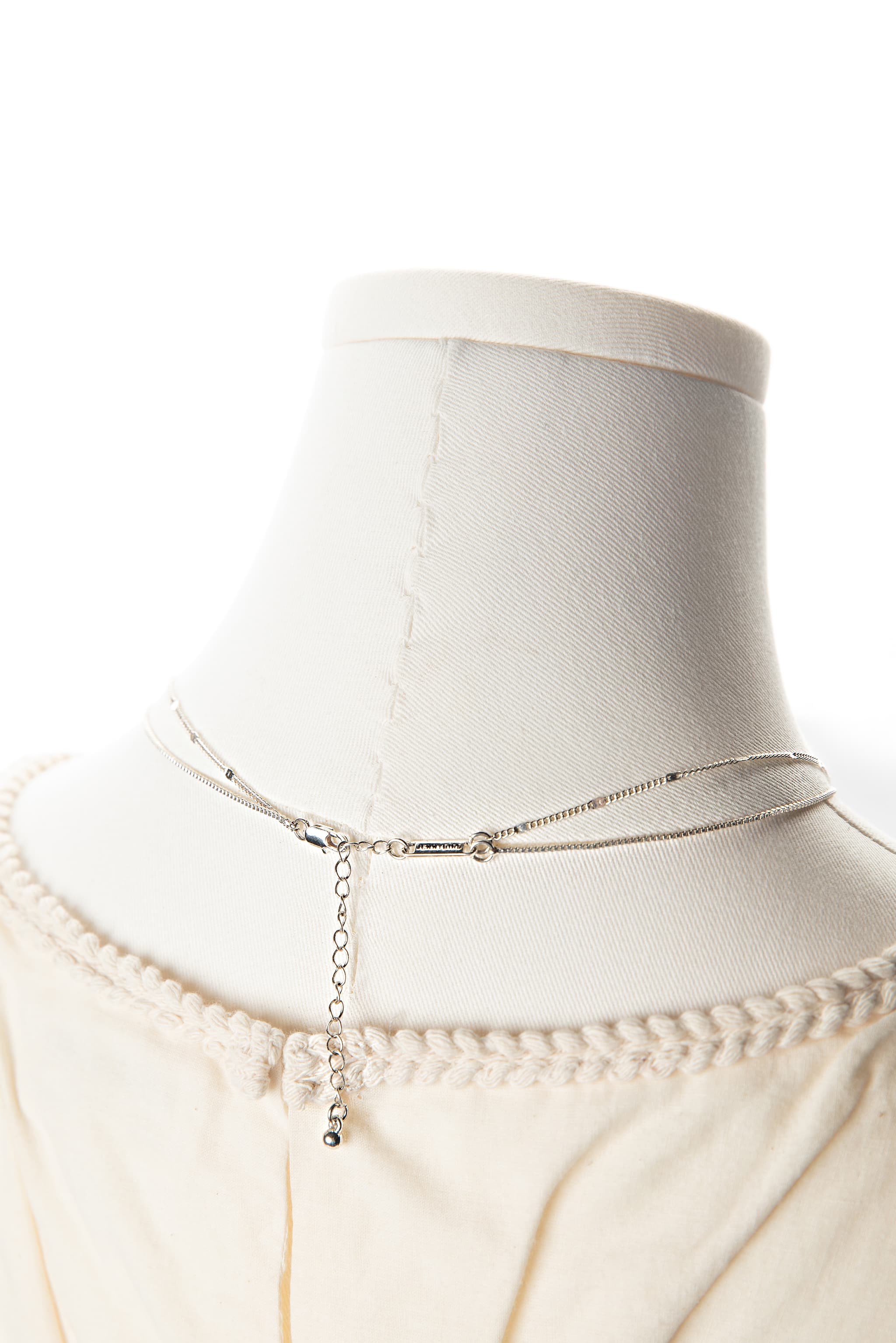 Jenny Bird Silver Layered Pendant Necklace