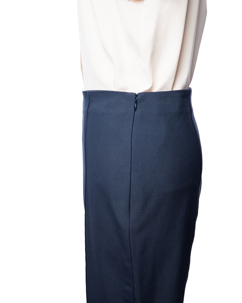 Theory Pintuck Navy Slim Straight Ankle Dress Pants NWT