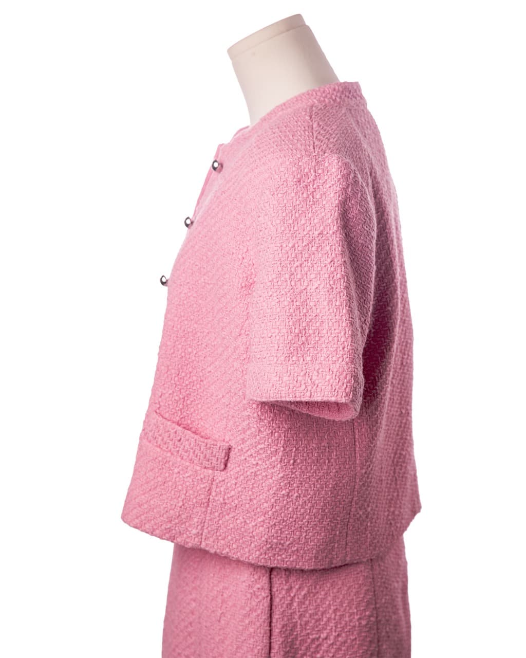 Derek Lam 10 Crosby Farah & Grace Pink Tweed Dress and Jacket Set