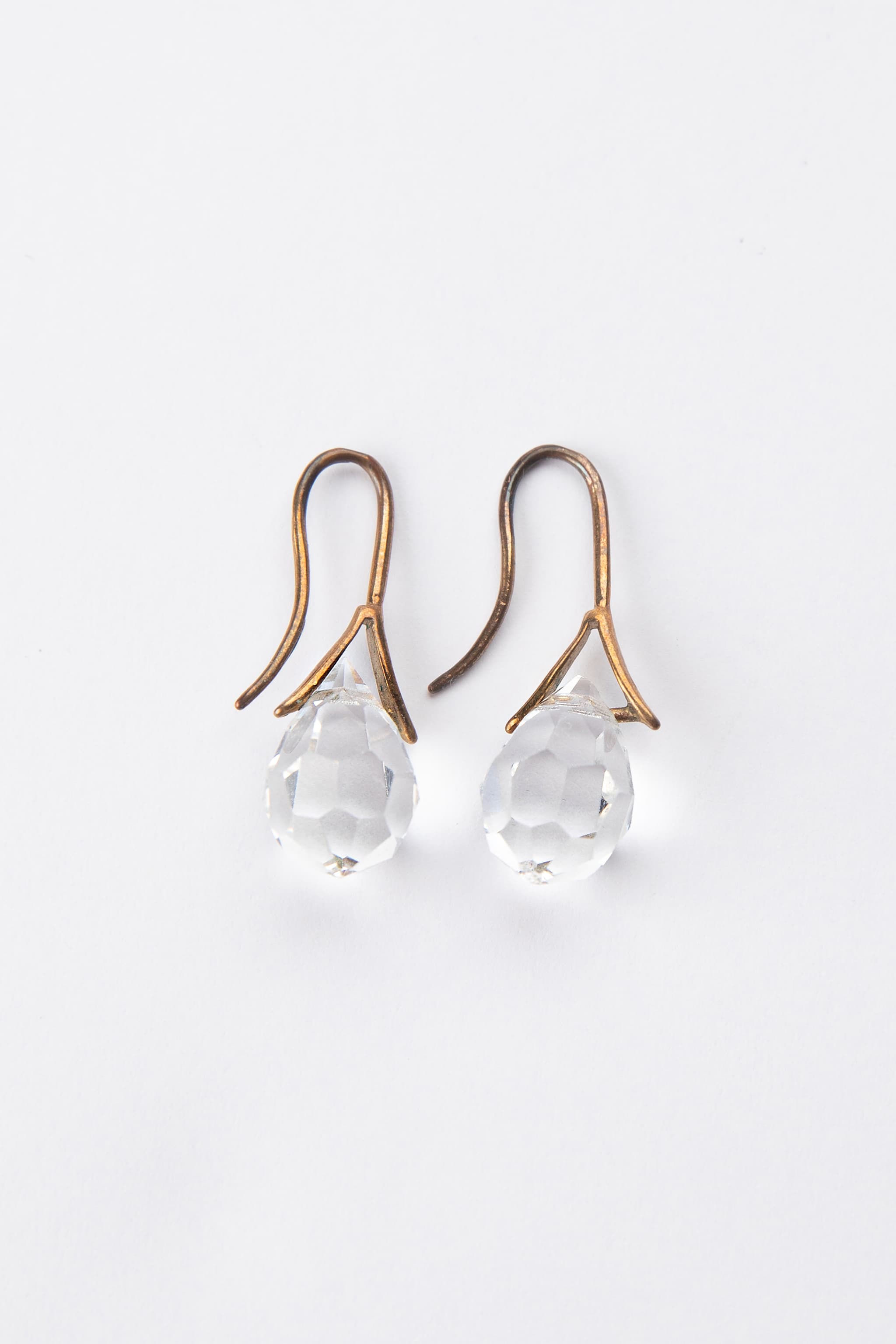 Artisan Crystal Drop Earrings