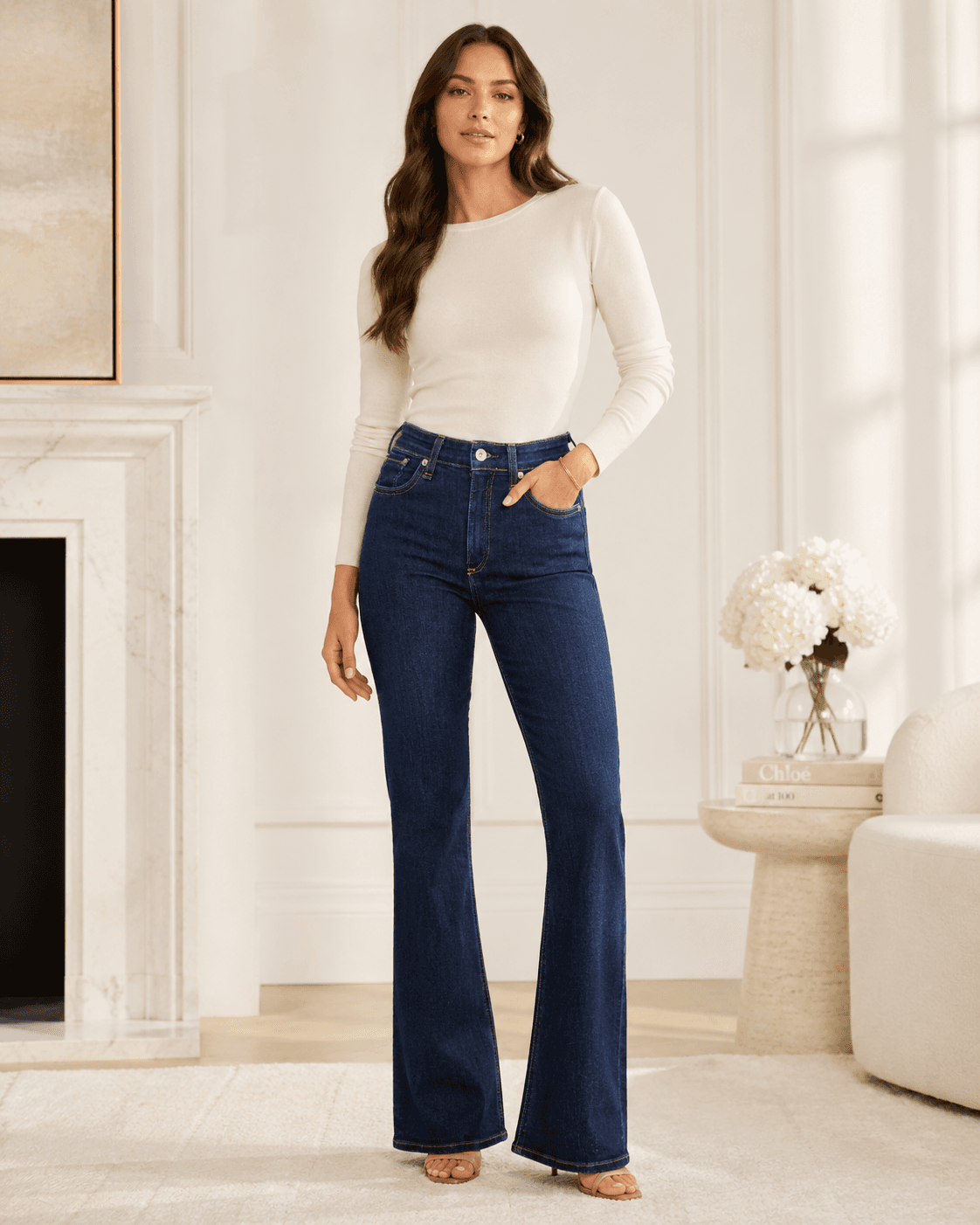 Rag & Bone Nina High-Rise Bootcut Jeans – NWT