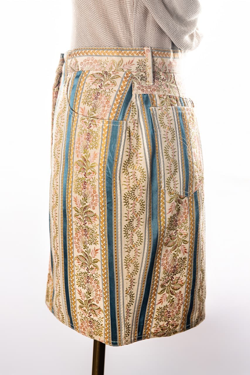 Moschino Italian Tapestry Skirt