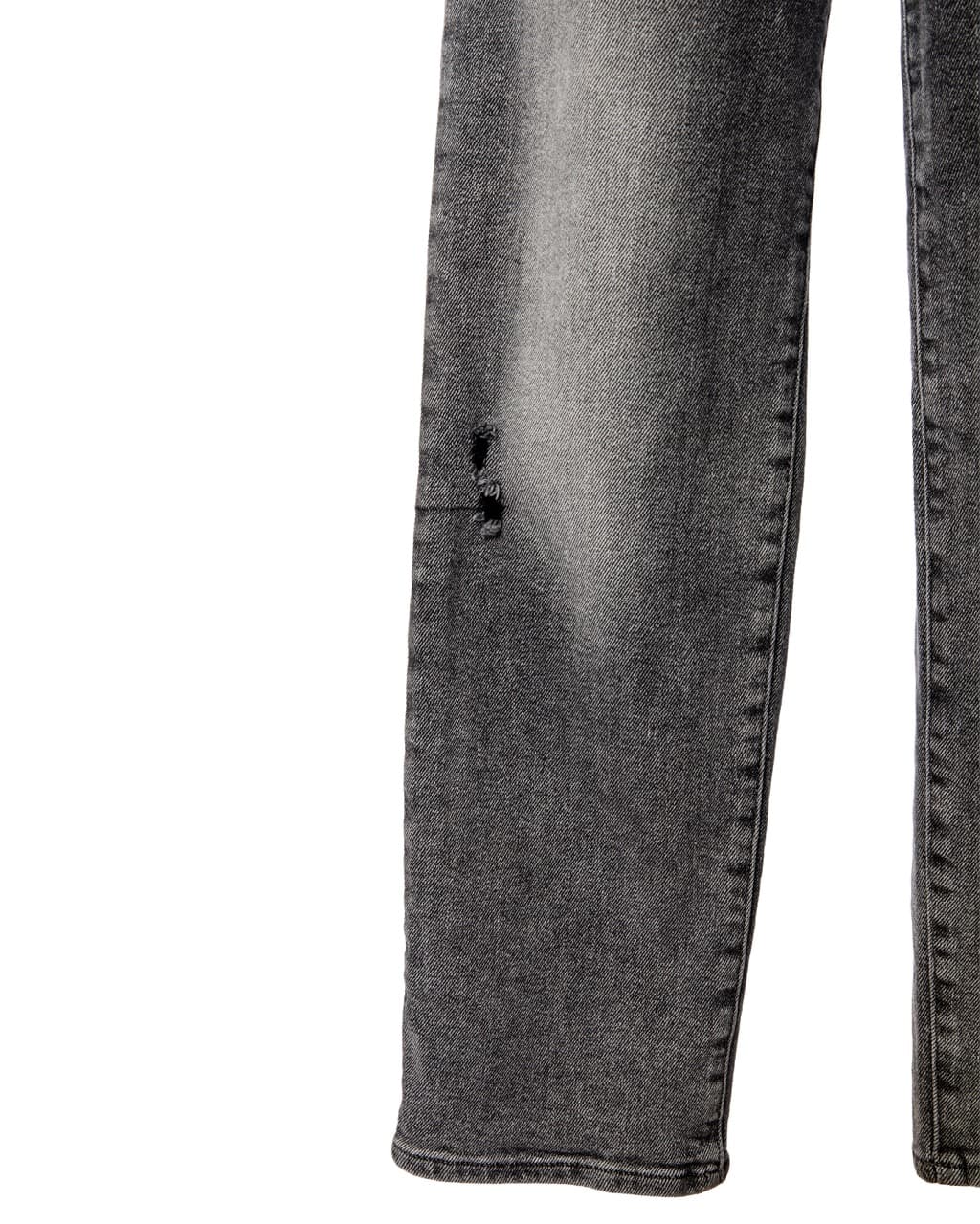 Pistola Washed Charcoal Button Fly Straight Leg Jeans