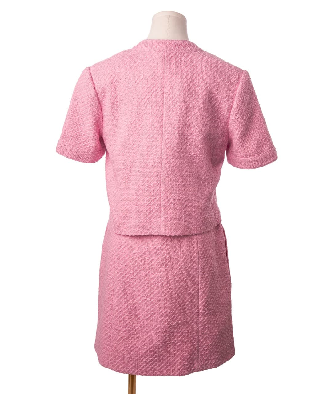 Derek Lam 10 Crosby Farah & Grace Pink Tweed Dress and Jacket Set