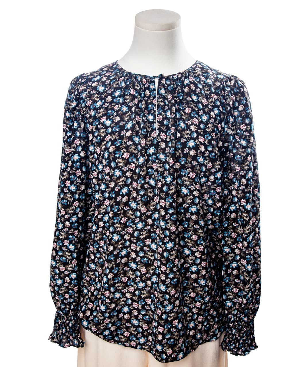Rebecca Taylor Silk Floral Blouse