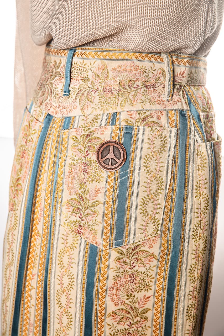 Moschino Italian Tapestry Skirt