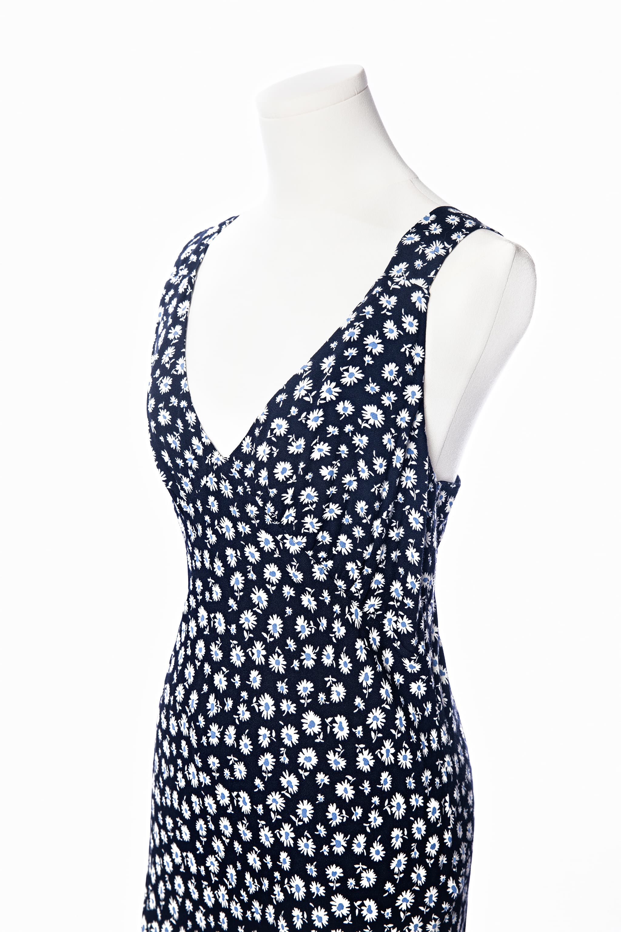 Reformation Beauden Daisy Crepe Midi/Maxi Dress in Daisy Meadow
