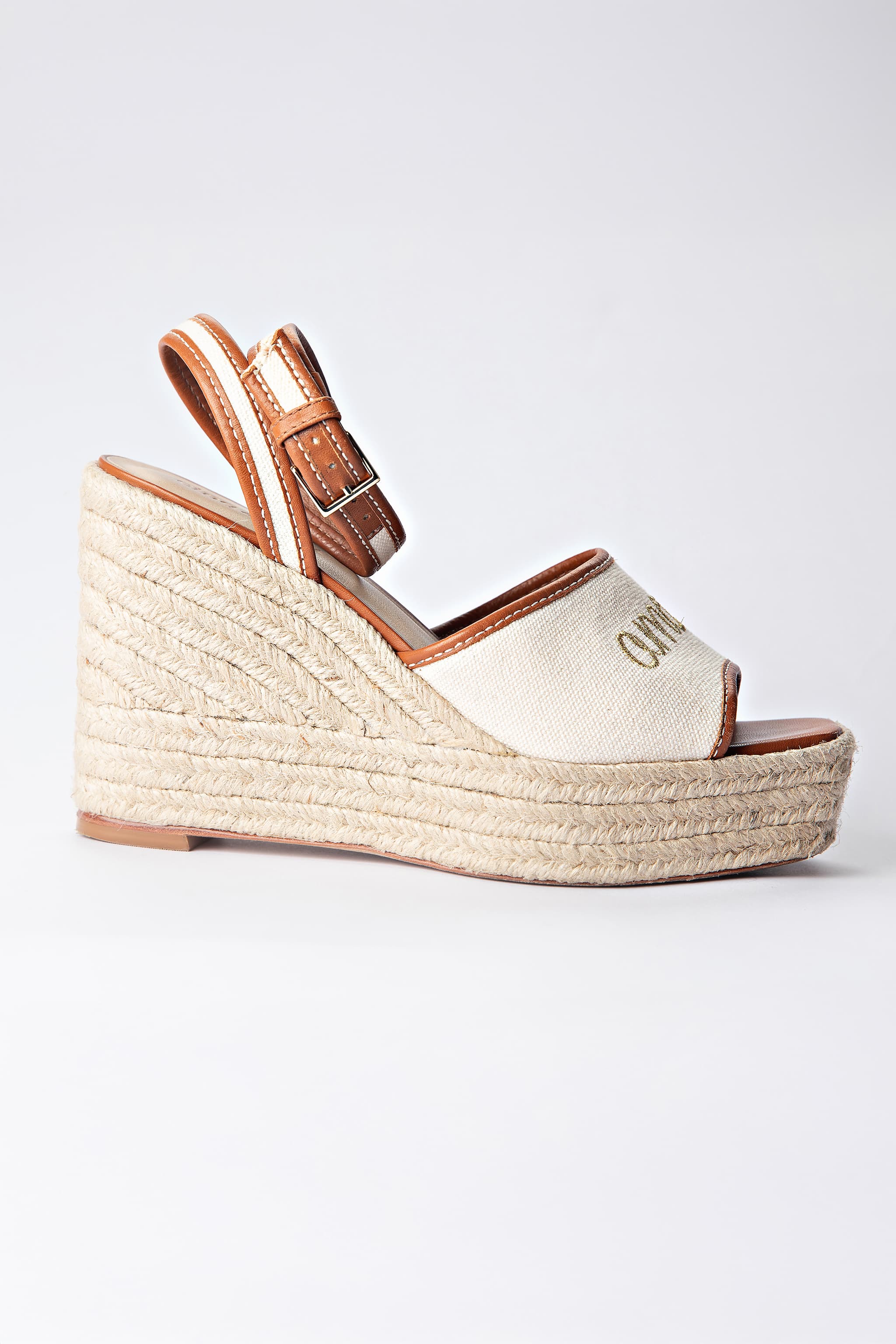 Cinq à Sept “Amour” Espadrille Wedge Sandals