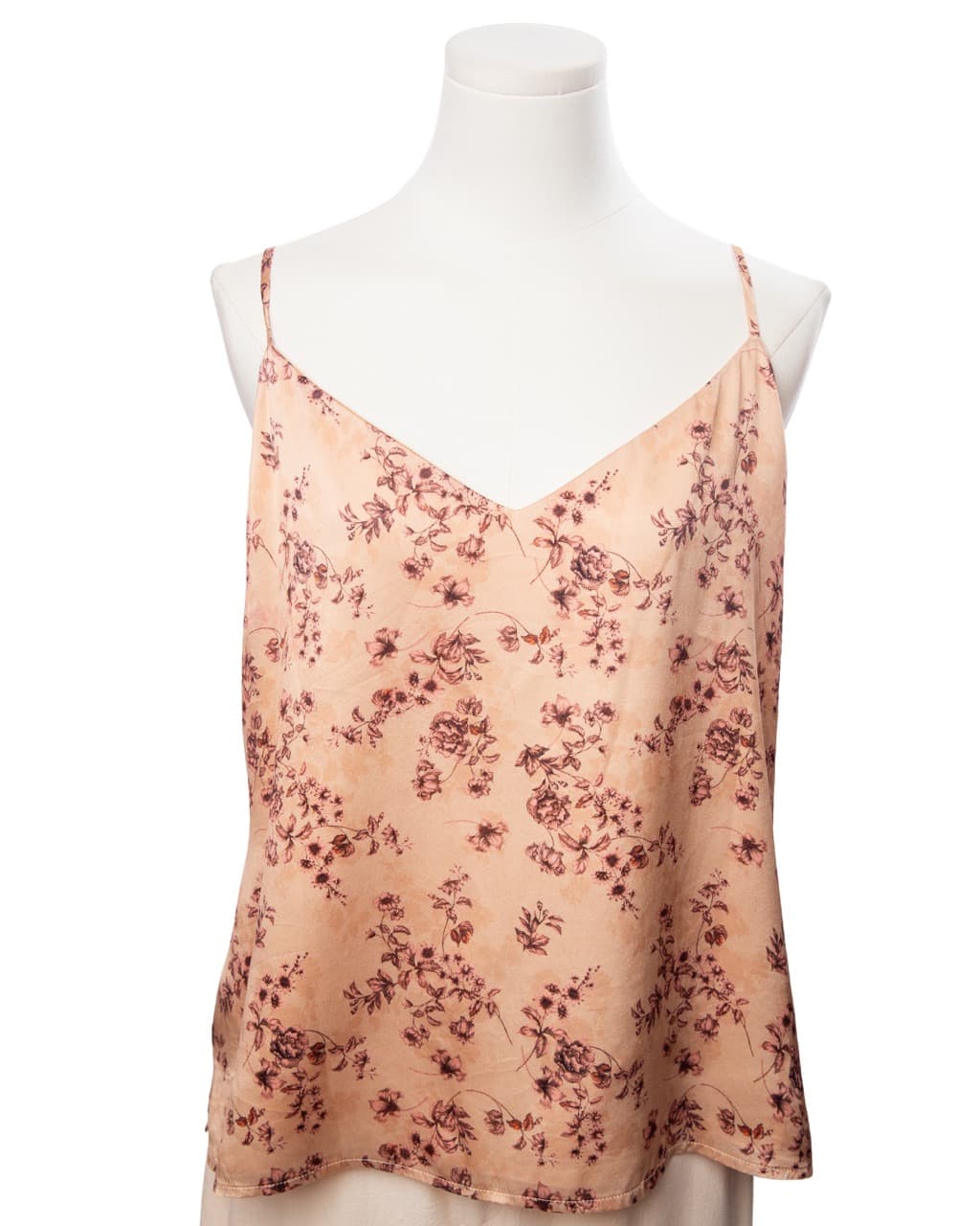 L'Agence Silk Floral Camisole