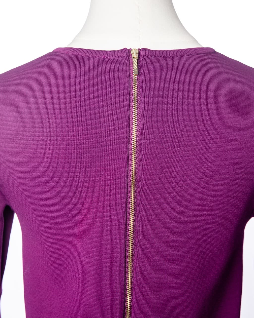 Ted Baker Magenta Bell Sleeve Knit Dress
