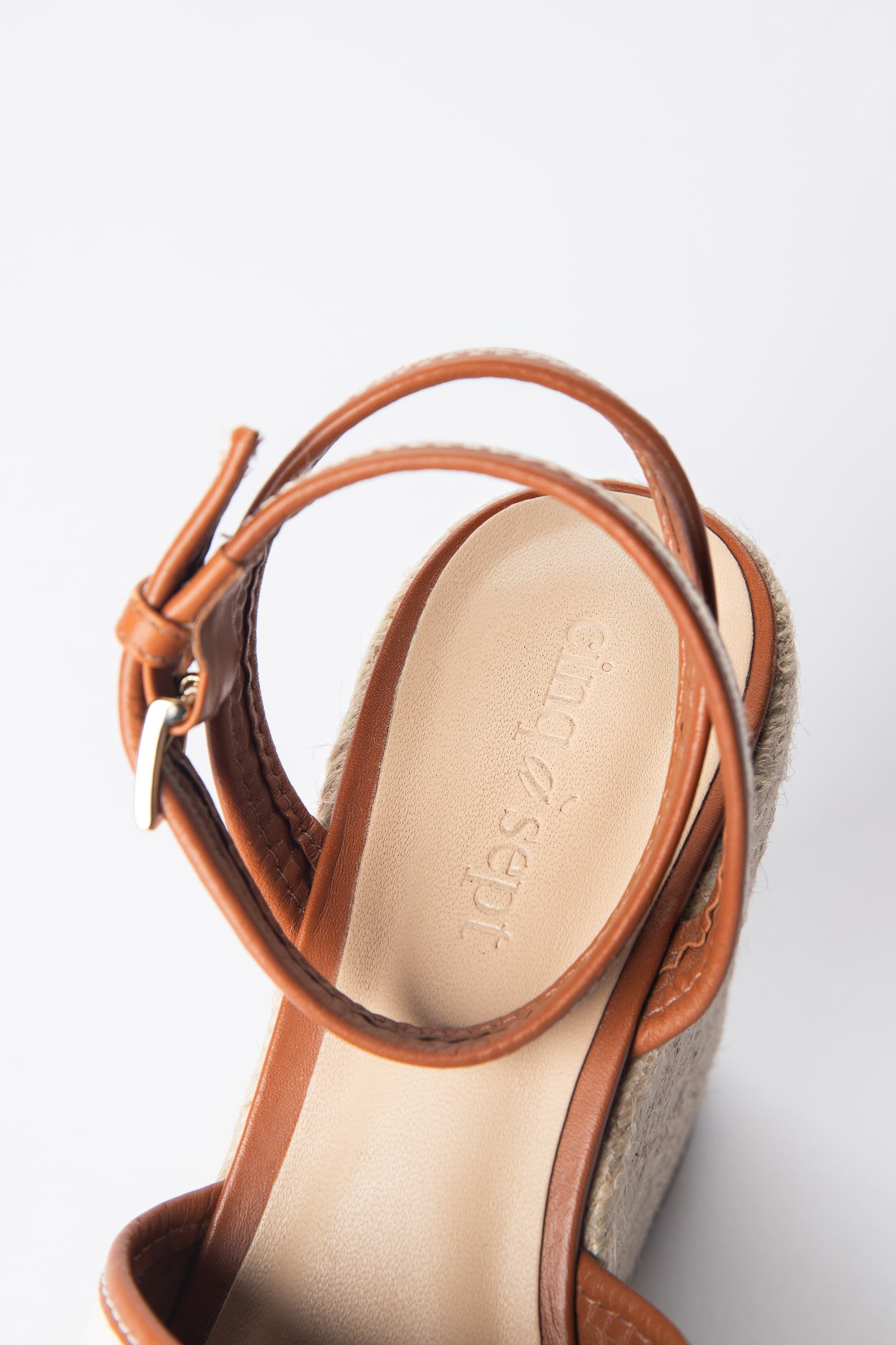 Cinq à Sept “Amour” Espadrille Wedge Sandals