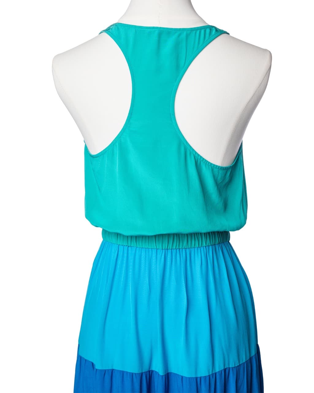 Twelfth Street by Cynthia Vincent Fifika Silk Colorblock Maxi Dress