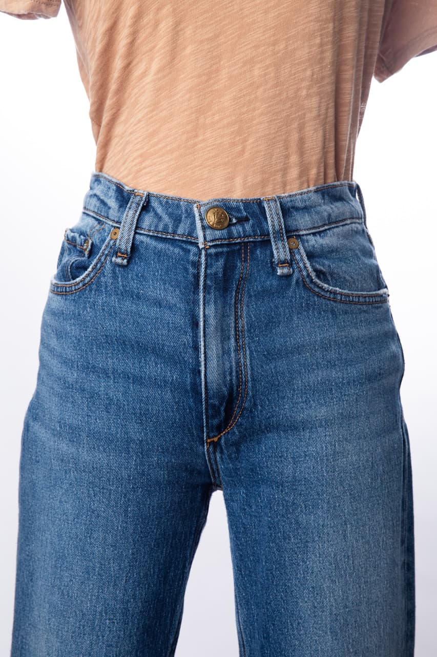 Rag & Bone Wren High-Rise Slim Straight Jeans