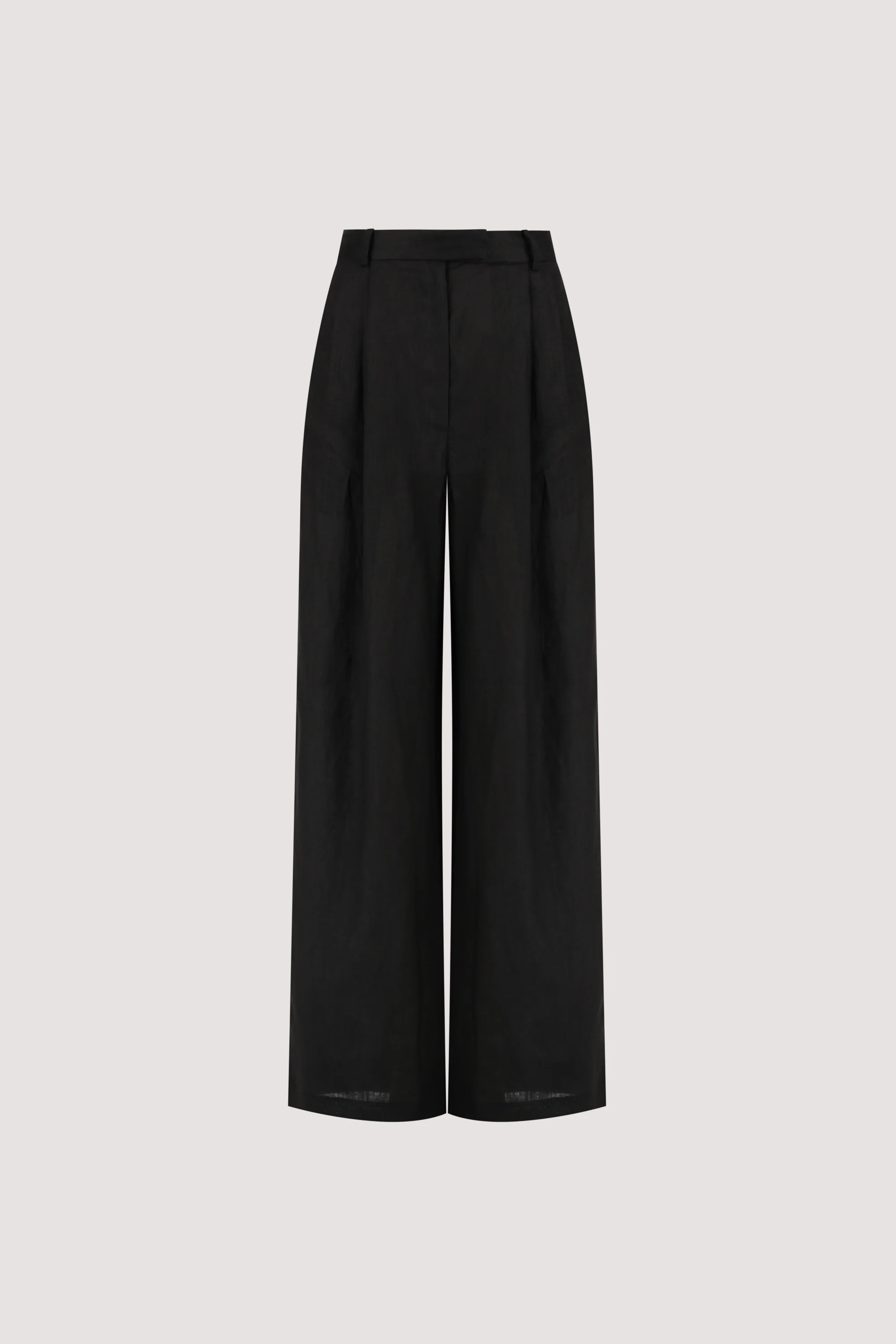 DISSH Easton Black Wide Leg Linen Pant – New With Tags